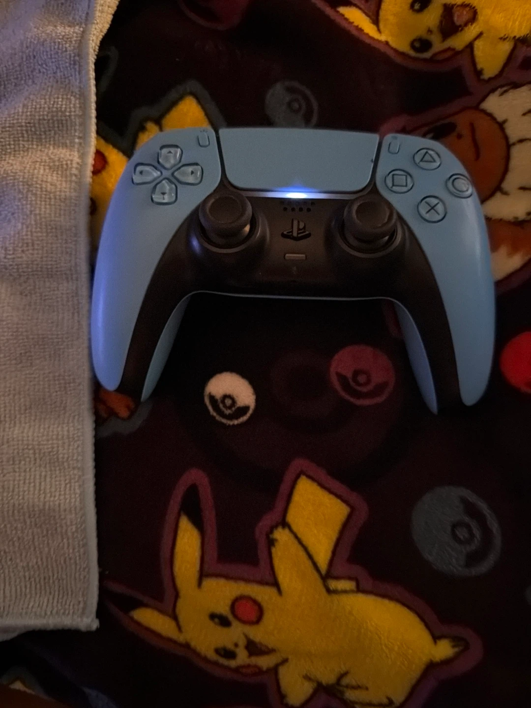 PS5 + Blue Controller + Sparking Zero