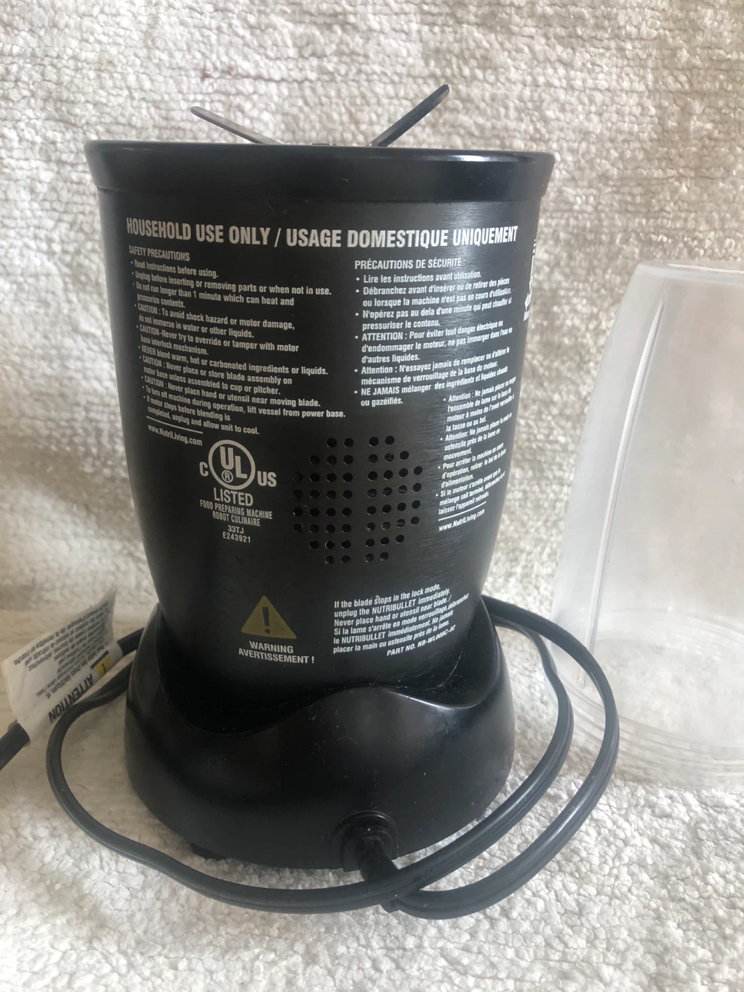 NutriBullet Magic Bullet Blender - photo 4
