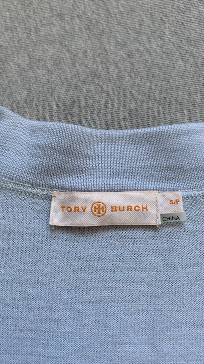 Tory Burch Cardigan - Light Blue ~ Size Small - photo 3