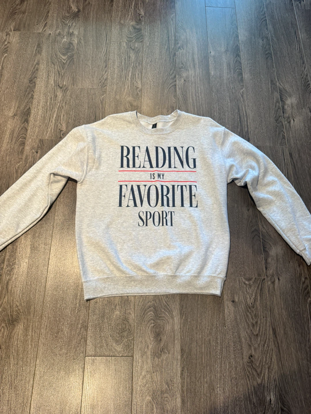 Reading Is My Favorite Sport Sweatshirt