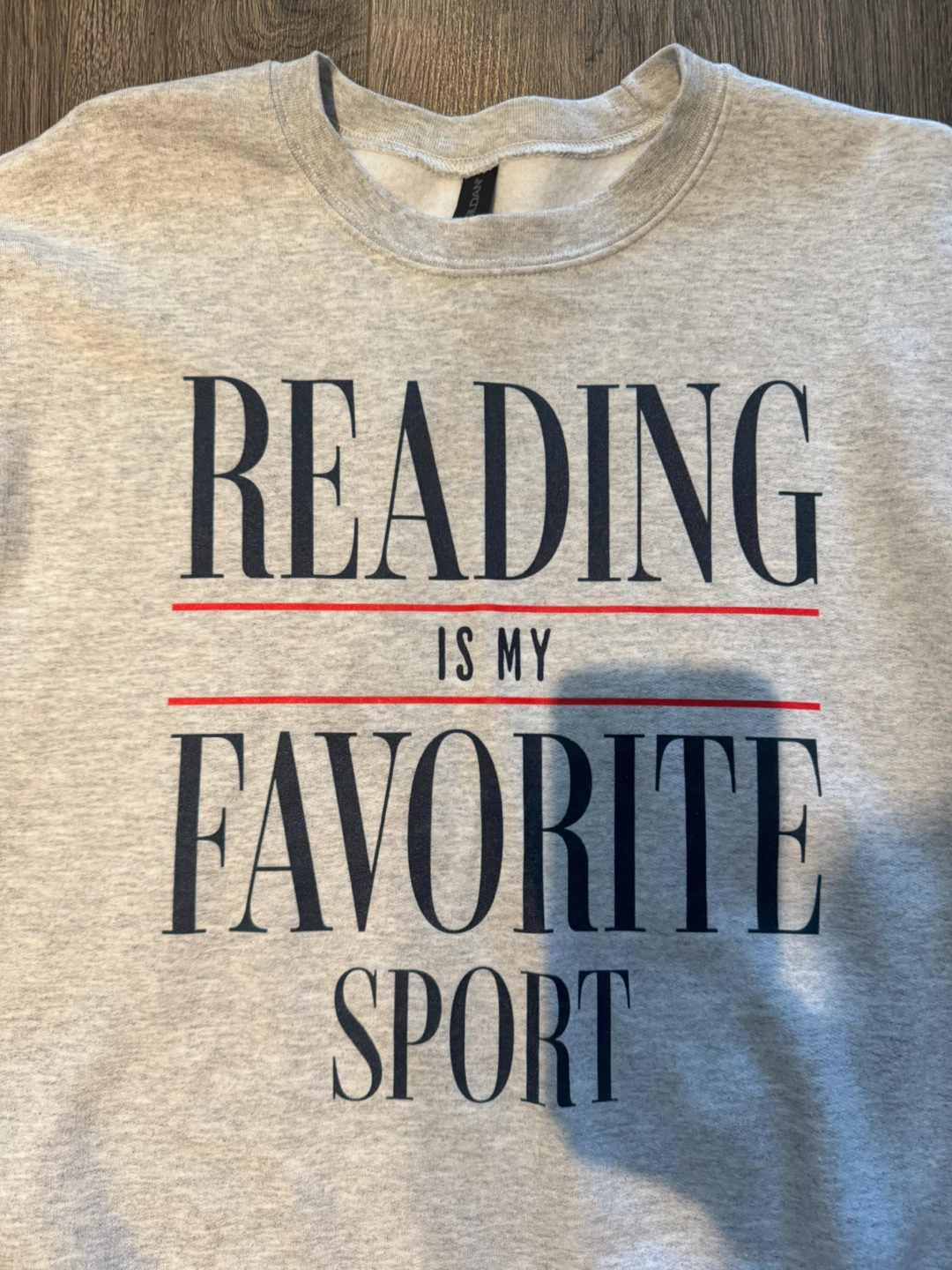 Reading Is My Favorite Sport Sweatshirt - photo 2