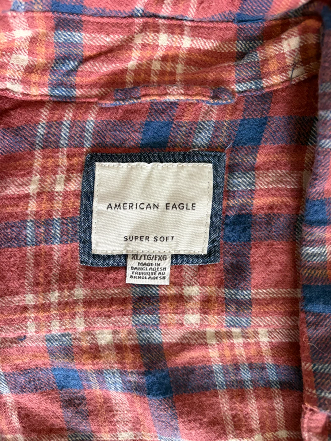 American Eagle Super Soft Plaid Shirt XL - photo 2