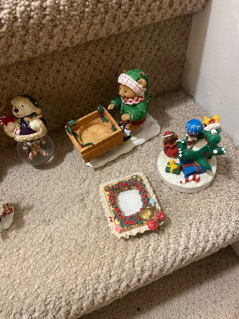 Assorted Christmas Themed Holiday Figurines and Utensils - photo 5
