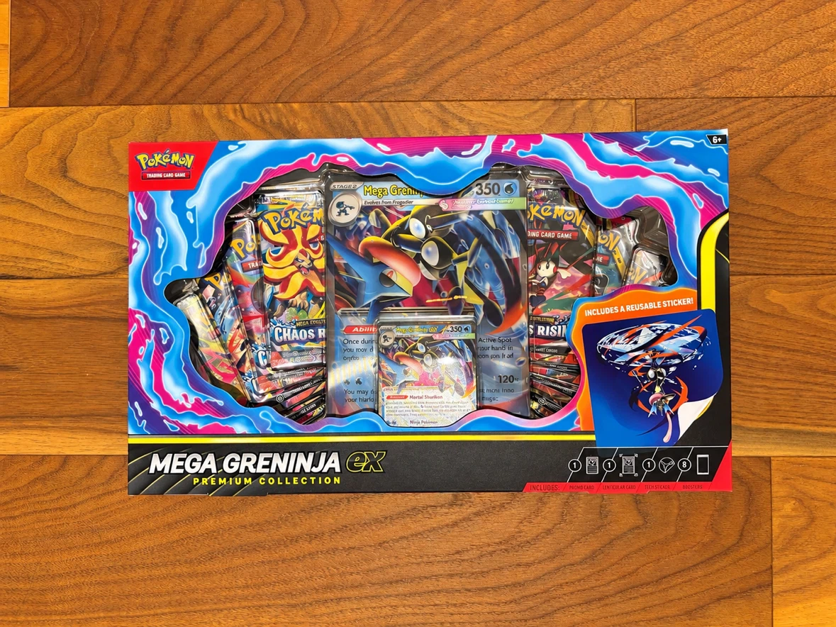 Pokemon Mega Greninja ex Premium Collection