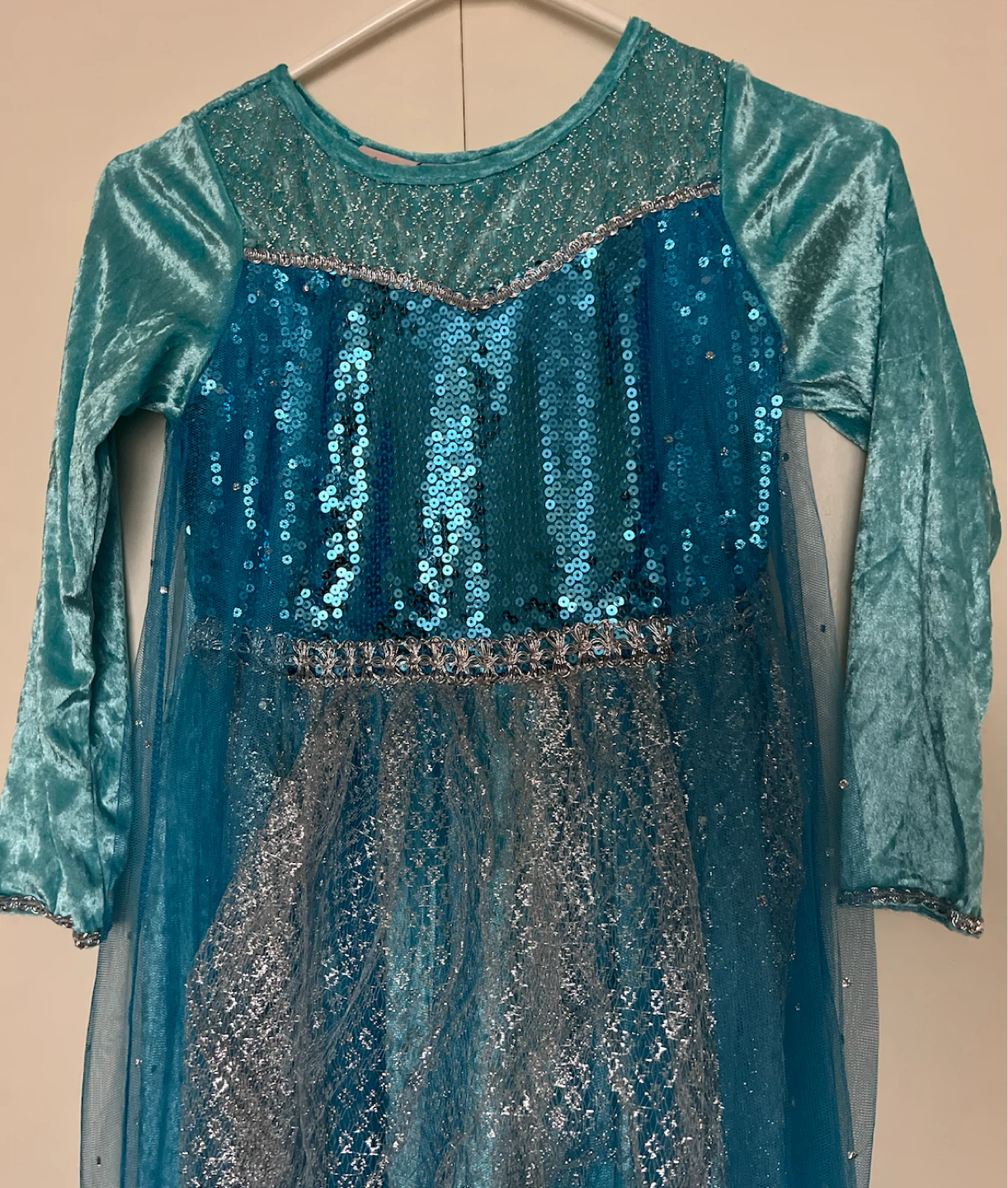 Blue Elsa Inspired Costume Dress - photo 2