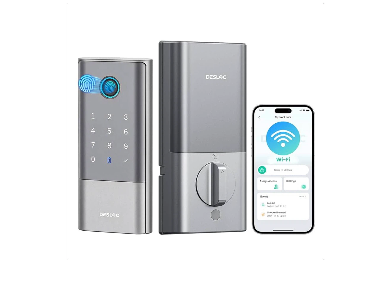DESLOC K120 Fingerprint Smart Lock