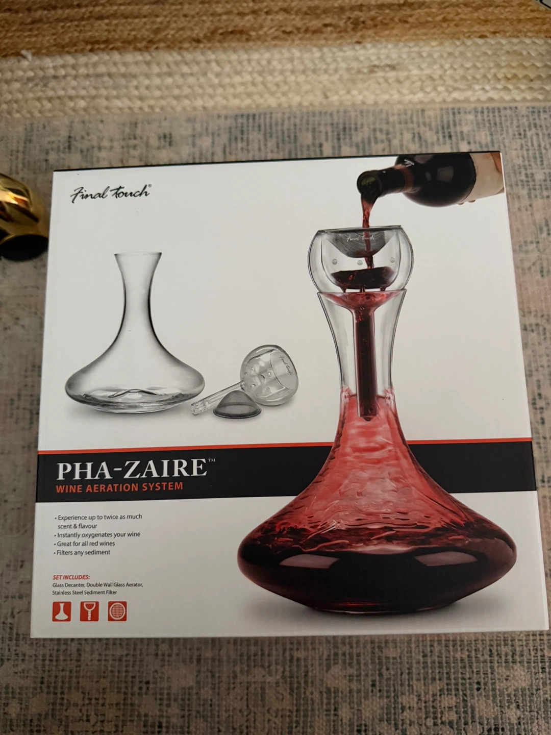 Final Touch Pha-Zaire Wine Aeration System