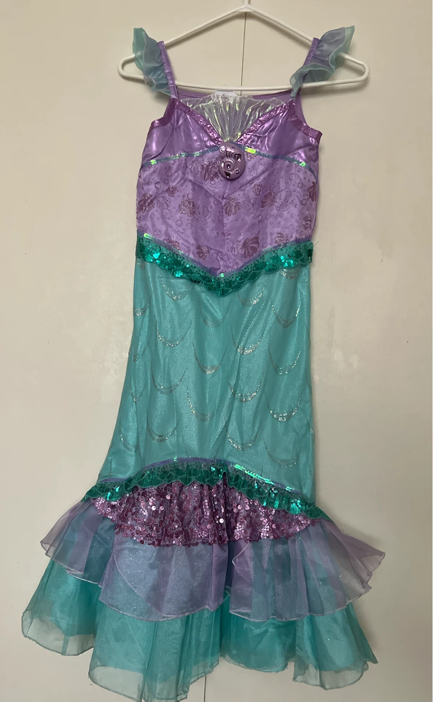 Disney Store Ariel Mermaid Costume Size 9/10