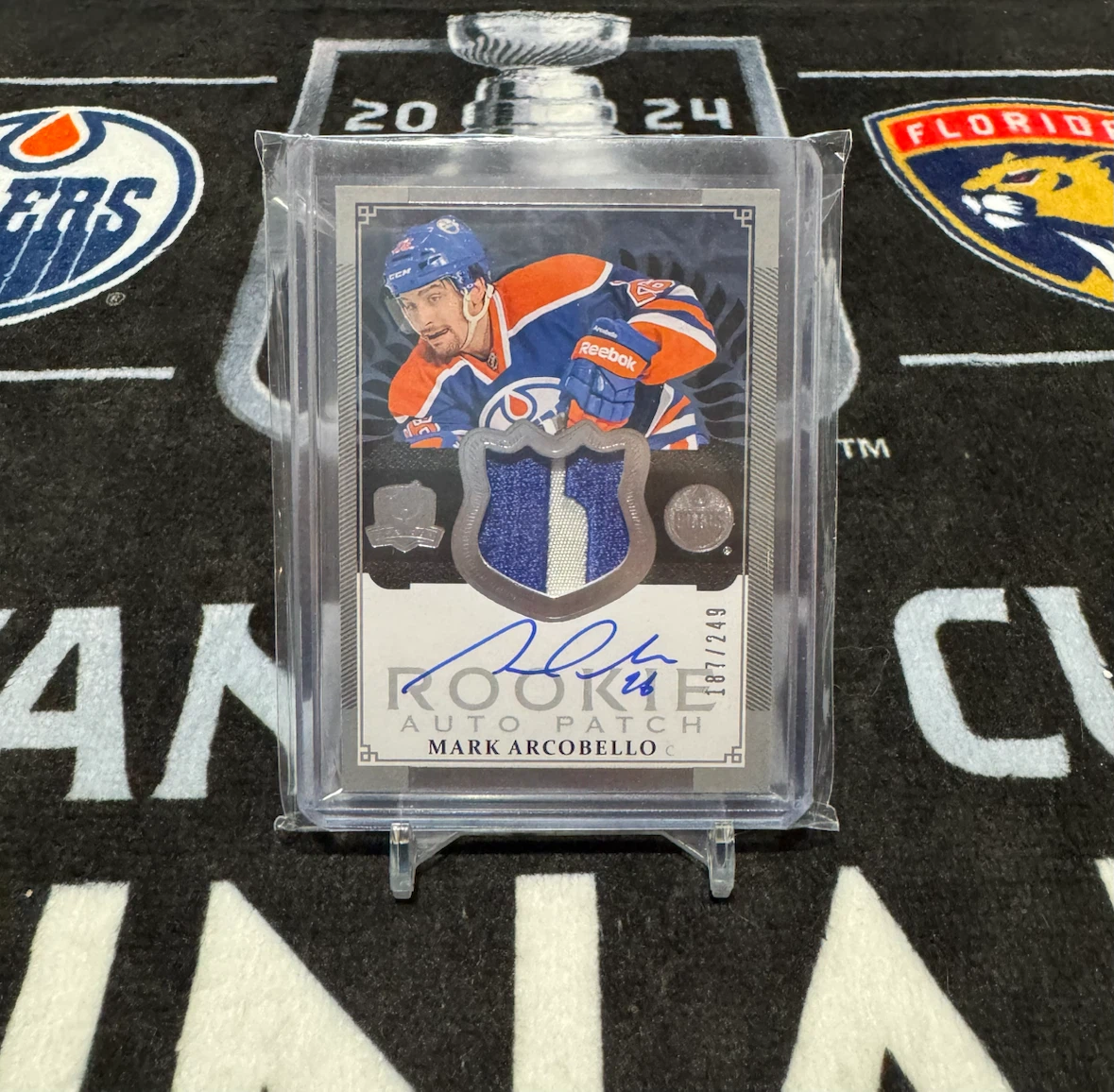 Mark Arcobello Rookie Auto Patch Card