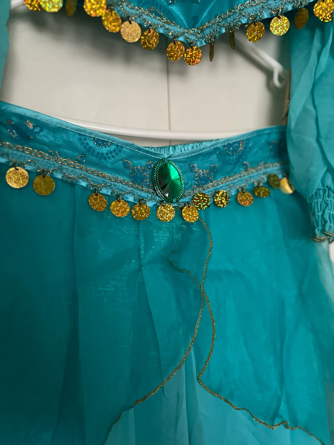 Disney Store Jasmine Costume Size 9/10 - photo 5