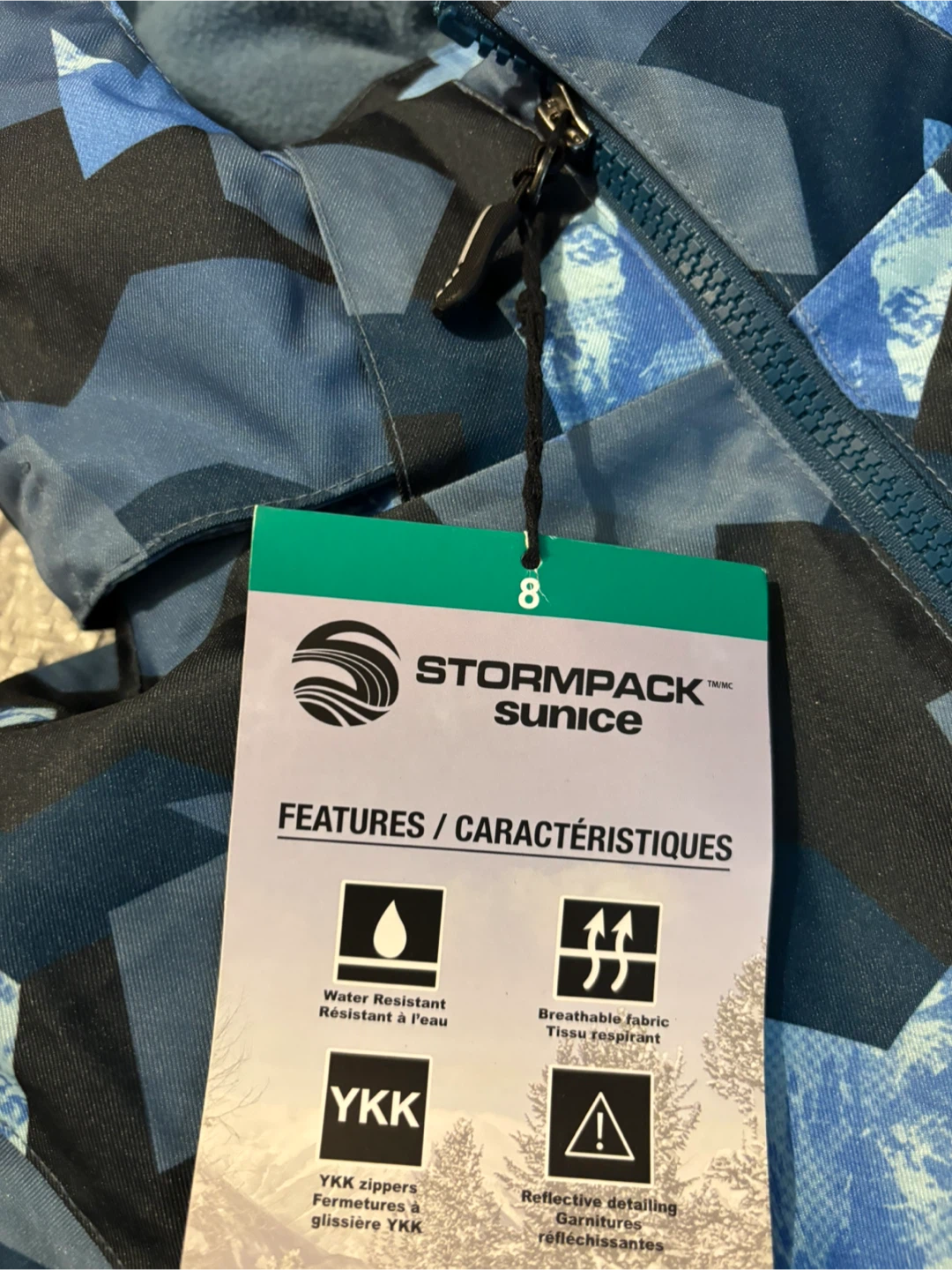 Sunice Stormpack Boys jacket Size 8 - photo 3