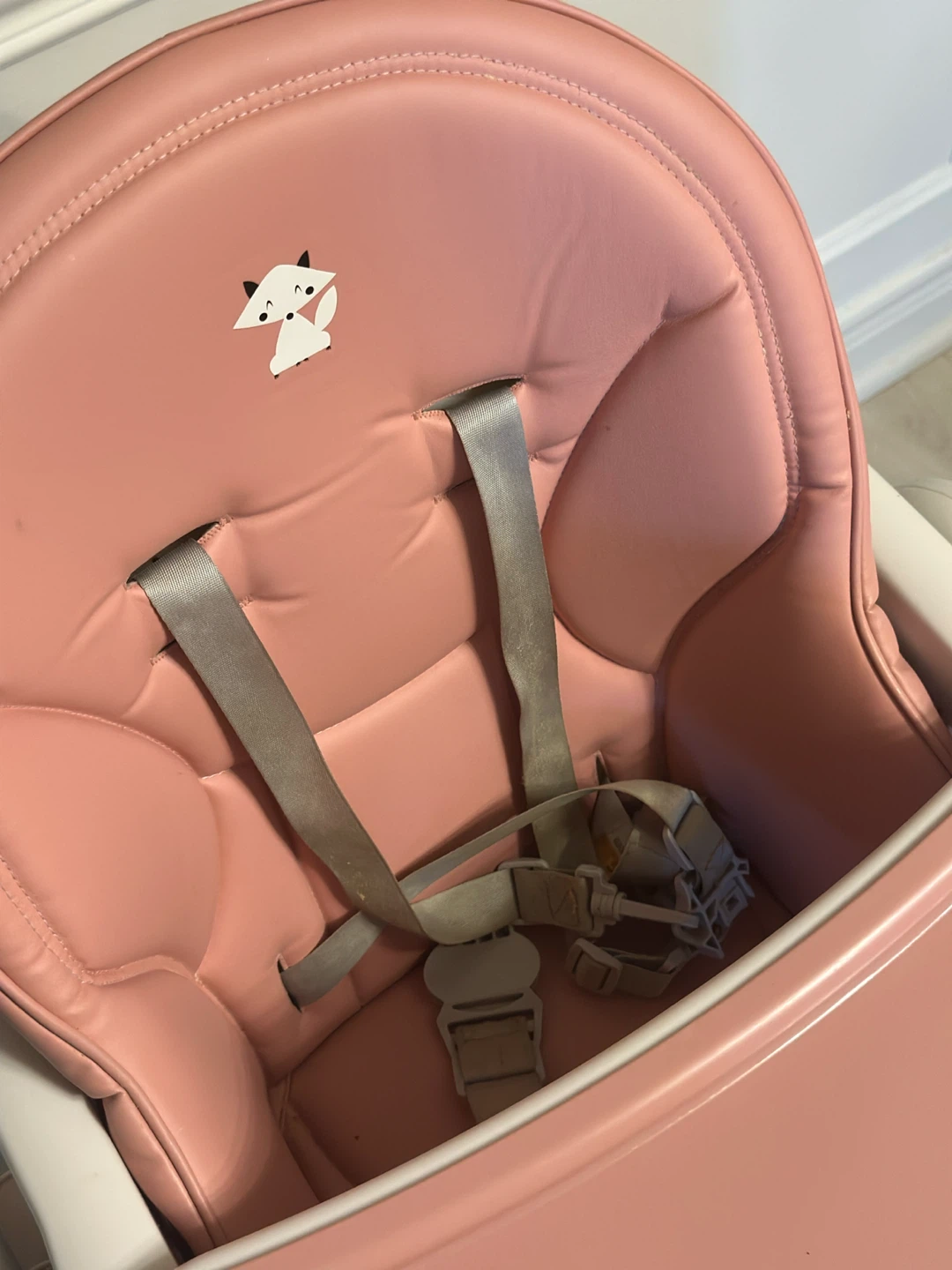 Sweety Fox Adjustable Pink Baby High Chair - photo 3
