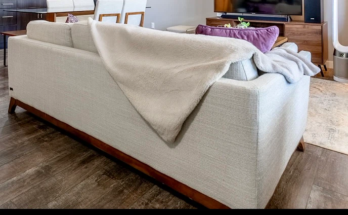 Article Ceni 83" Sofa in Chalk Gray - photo 2