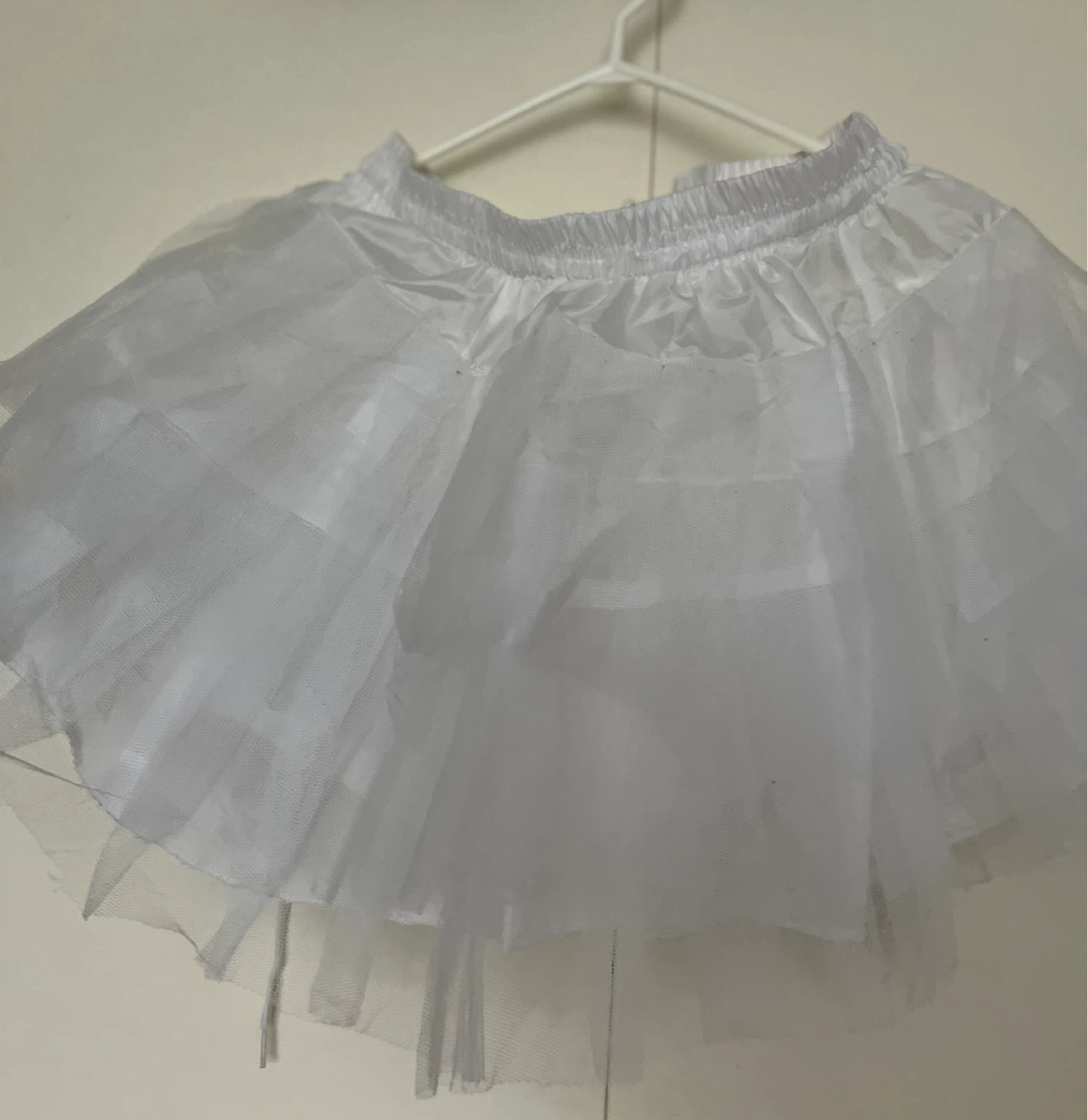 White Tulle Tutu Skirt
