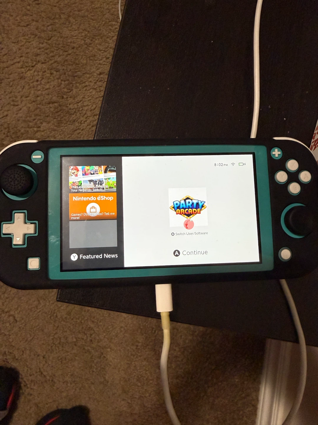 Nintendo Switch Lite with protective case - photo 2