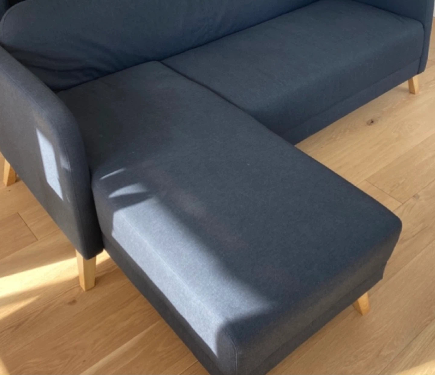 IKEA LINANÄS Dark Grey Chaise Lounge Couch / Sofa - photo 2
