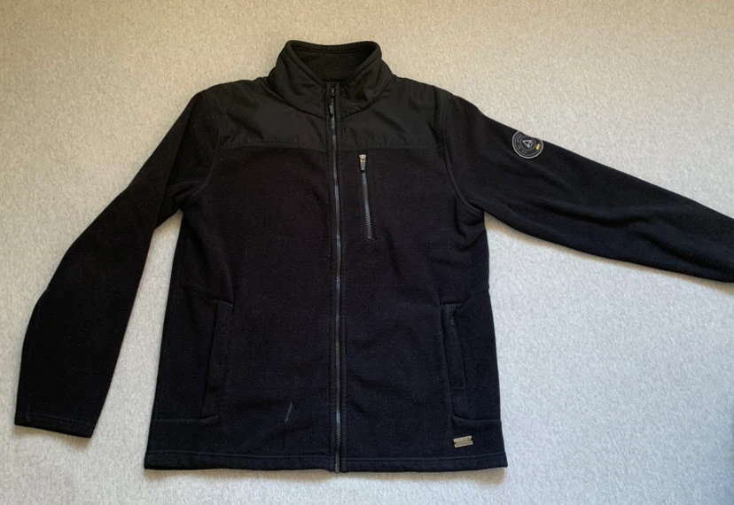 Ascend Black Fleece Jacket - Men’s Size Large