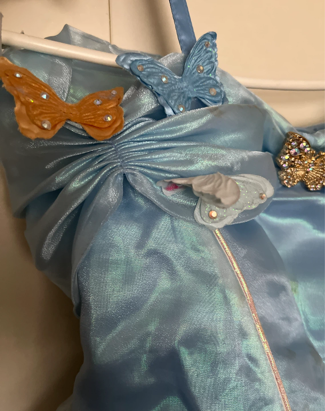 Blue Butterfly Princess Costume Dress - photo 4