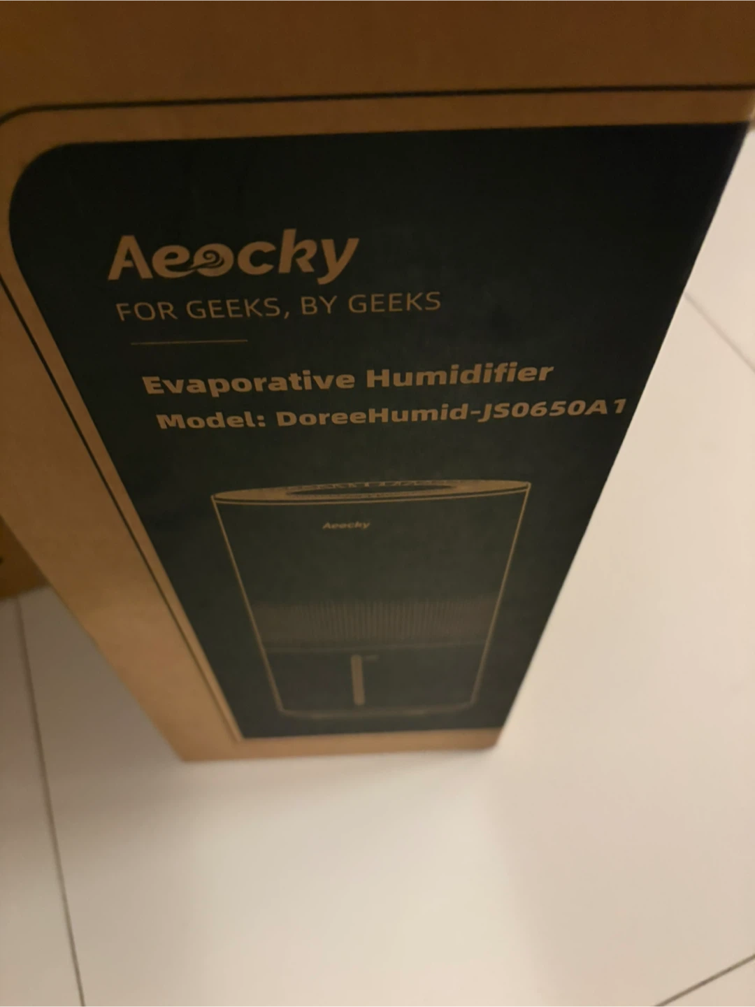 Aeocky Mist-Free Evaporative Humidifier 3L - photo 2
