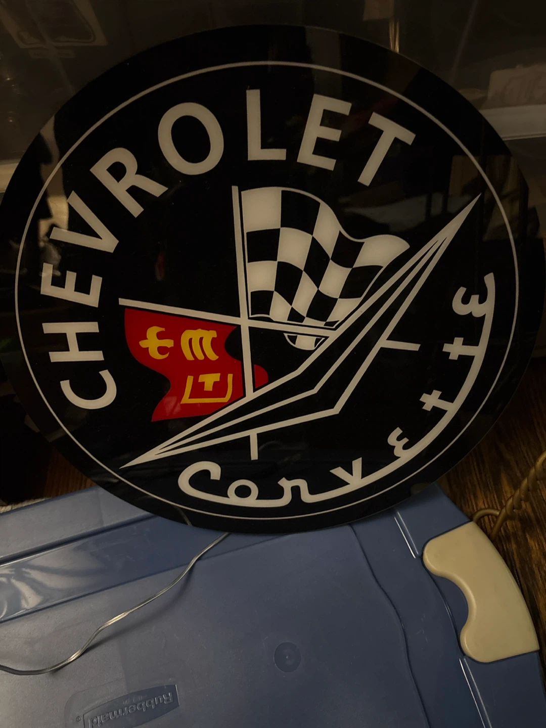 Chevrolet Corvette Light Up Sign Acrylic - photo 2