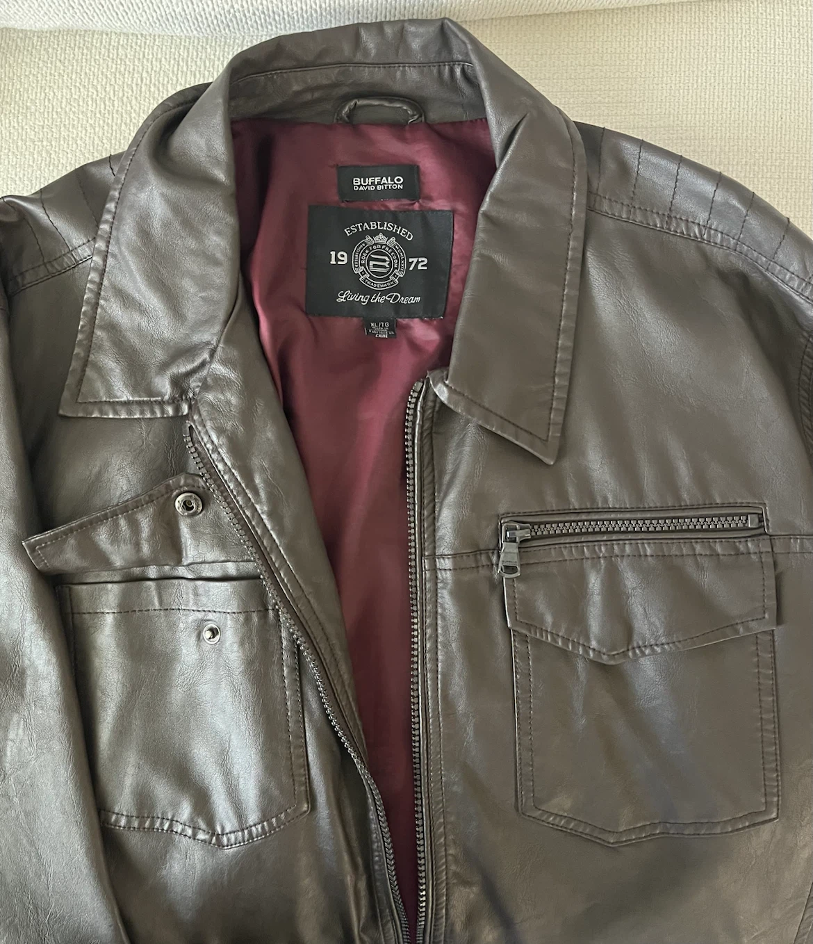 Buffalo David Bitton Men's Brown Jacket - photo 3