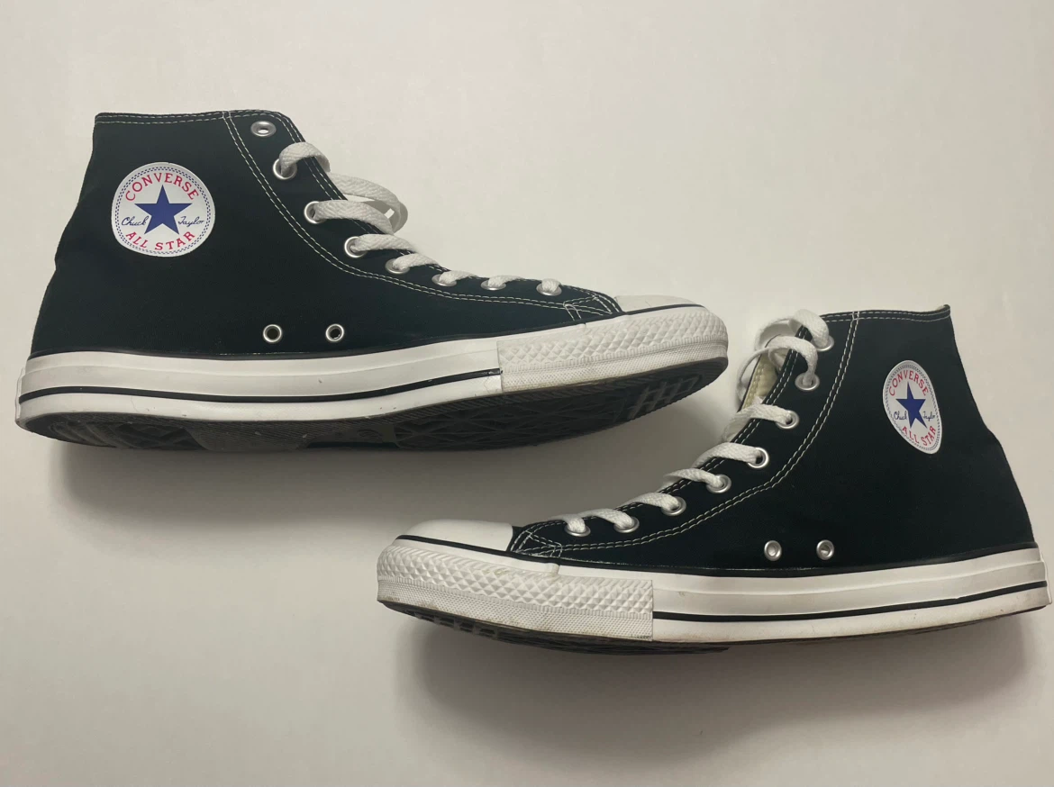 Converse Chuck Taylor All Star Black High Tops- Like New