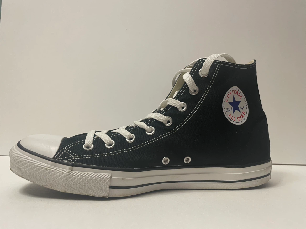 Converse Chuck Taylor All Star Black High Tops- Like New - photo 2
