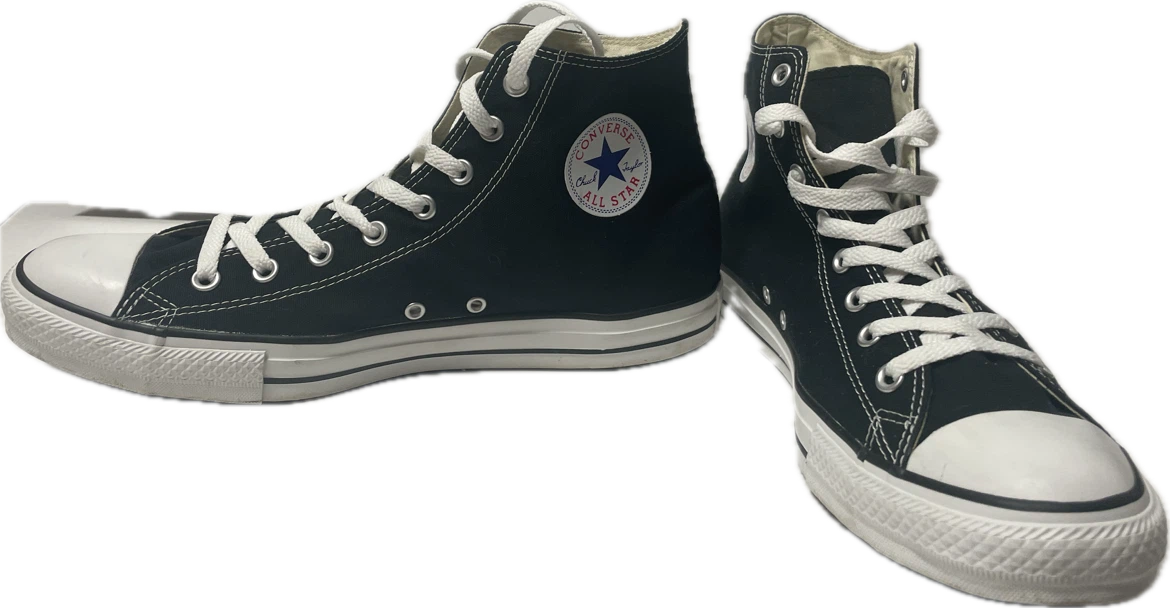 Converse Chuck Taylor All Star Black High Tops- Like New - photo 5