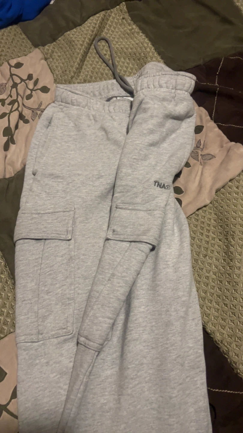 TNA Cozy Fleece Mega Fit Cargo Sweatpants - photo 3