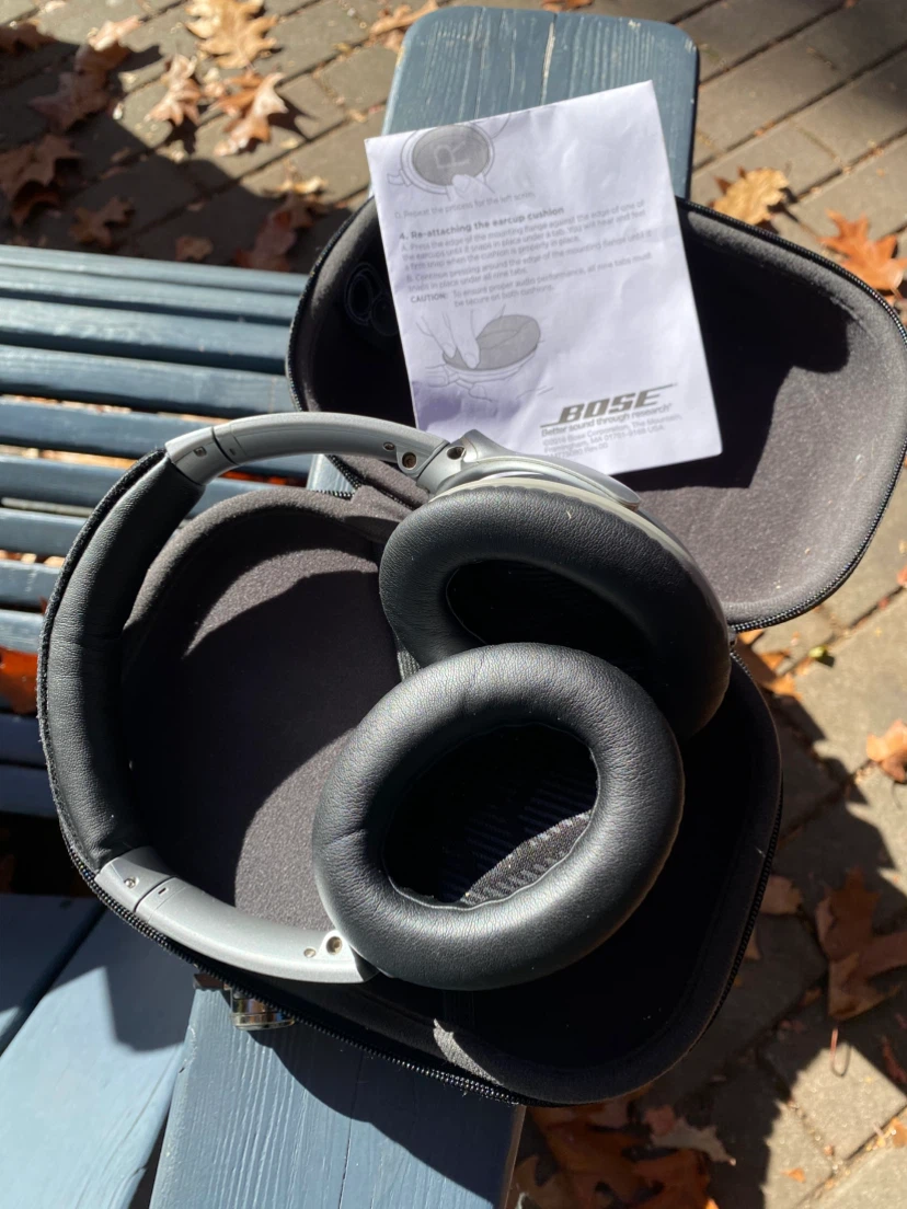BOSE QC35ii REFURB headphones Brand new BOSE OEM  leather - photo 3
