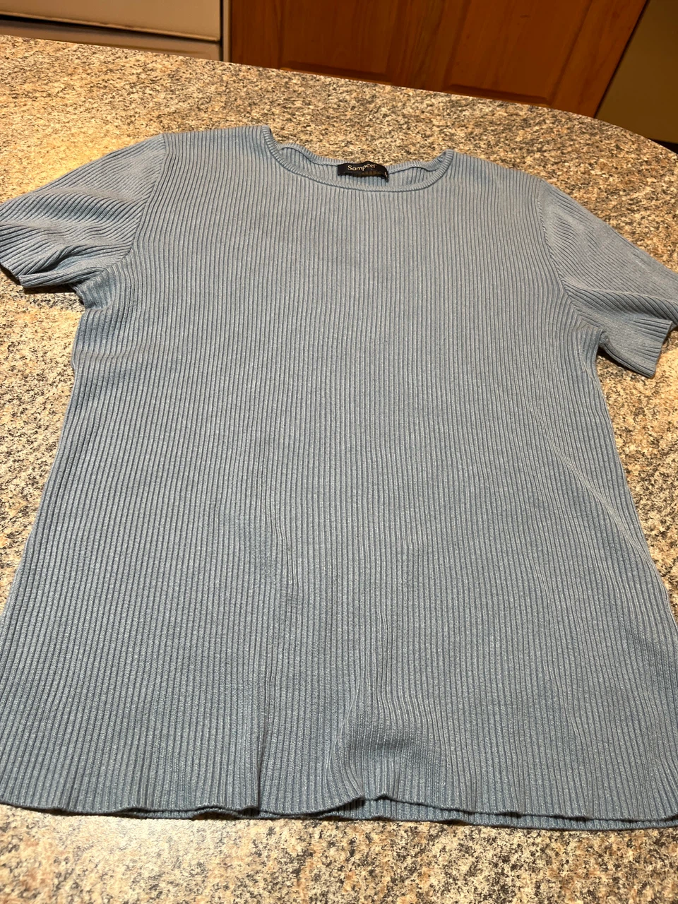 Sampeel Ribbed Short Sleeve Shirt