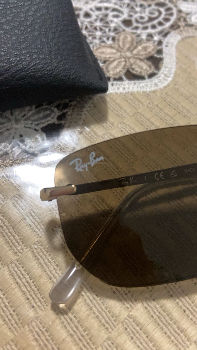 Ray-Ban rimless sunglasses with case - photo 3