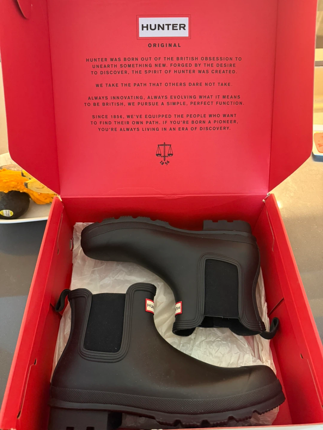 Hunter Mens Original Chelsea Boots