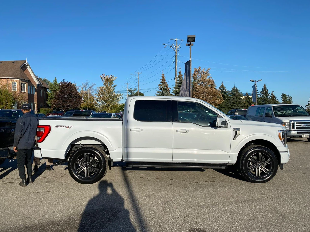 Space White 2021 F150 Lariat (FULLY LOADED) - photo 2