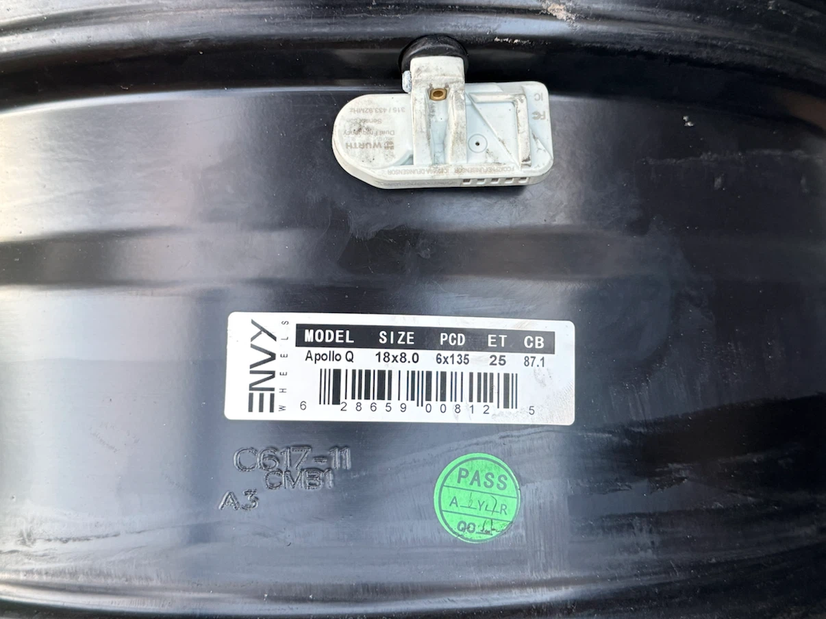 Set of 4 Envy Apollo Q Rims - photo 5