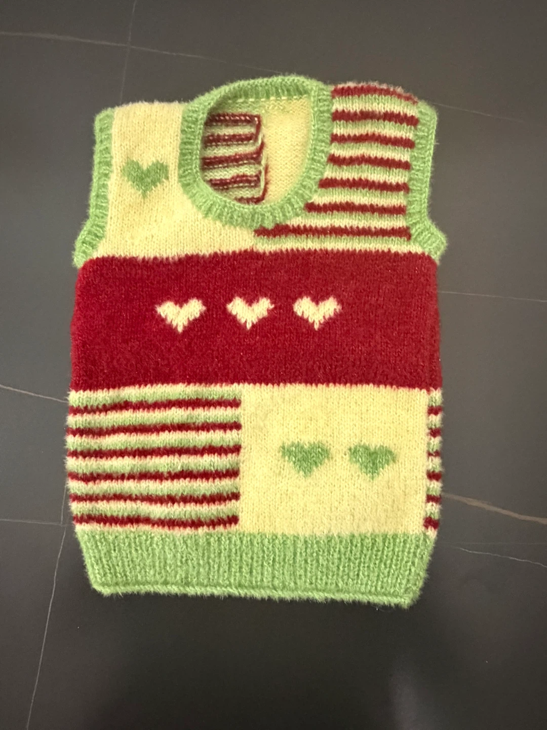 Hand-knitted baby sweater sets - photo 5