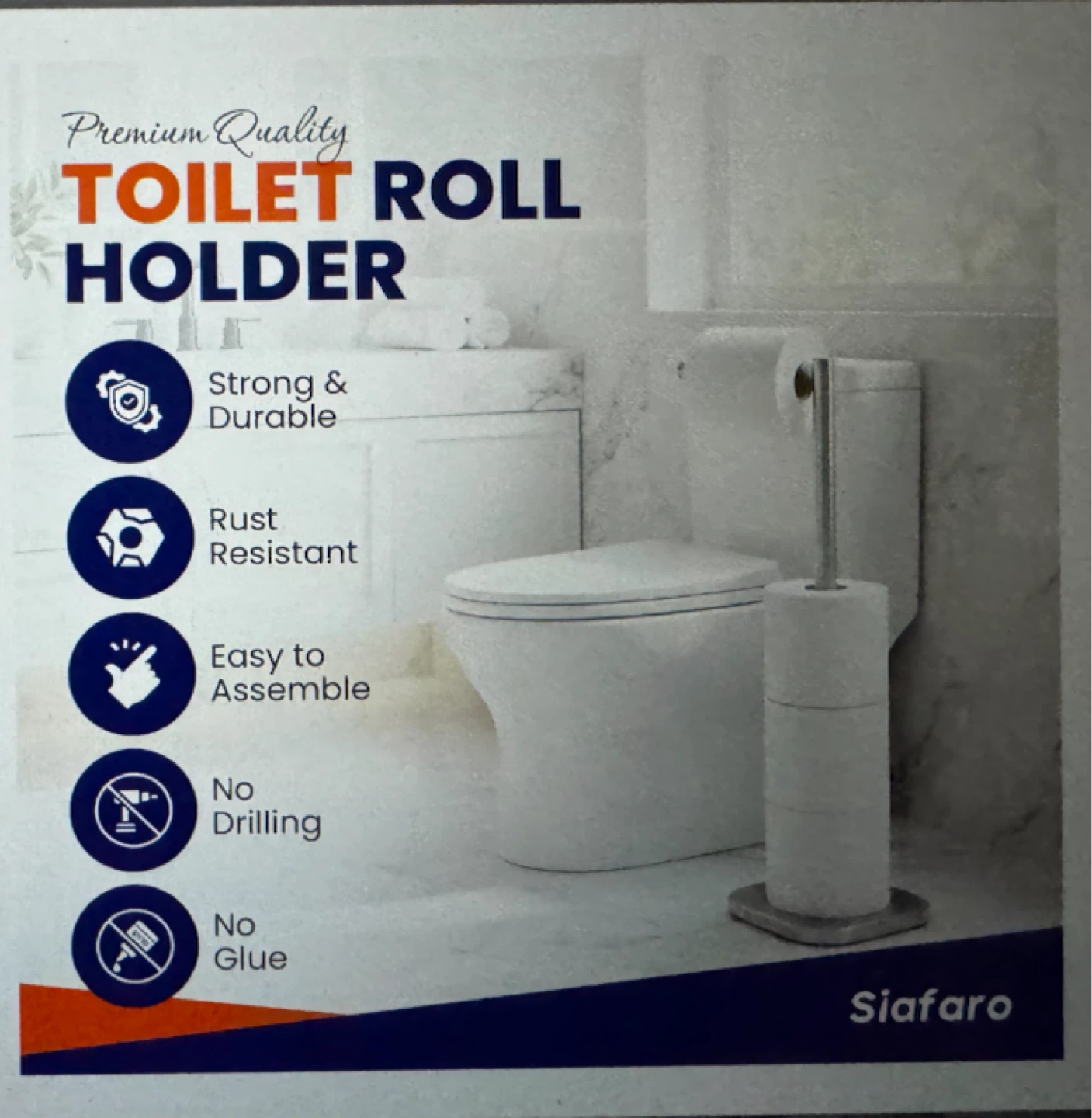 Free-Standing Toilet Roll Holder - photo 5