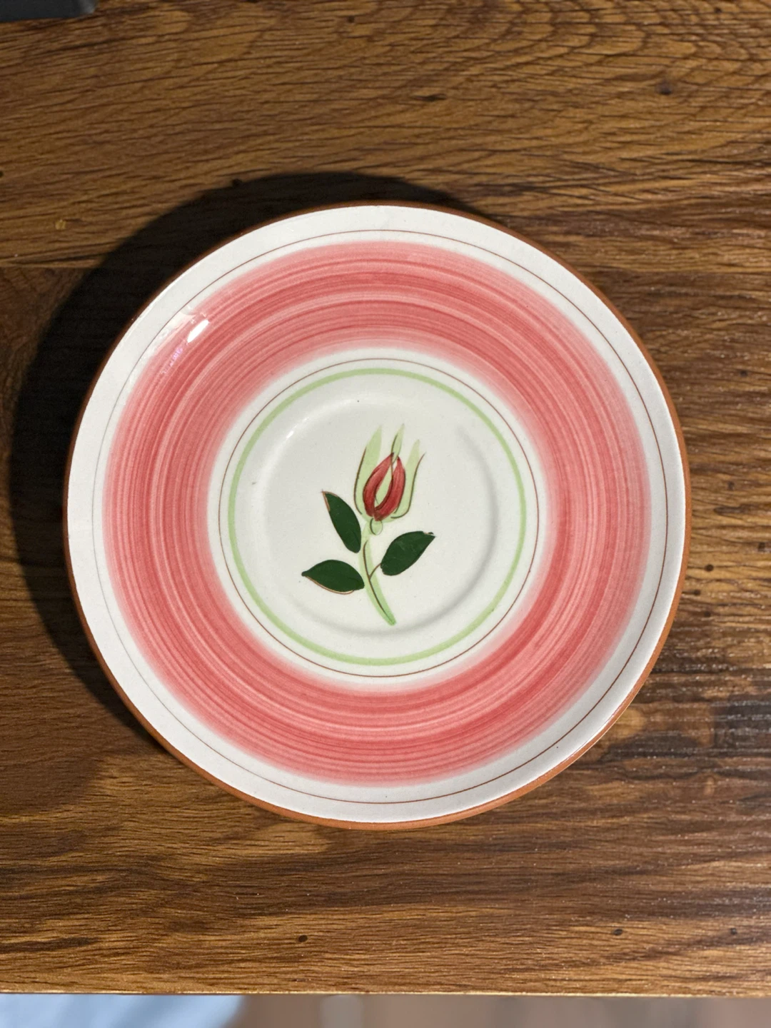 Stangl Pottery Wild Rose Saucer- set of 4