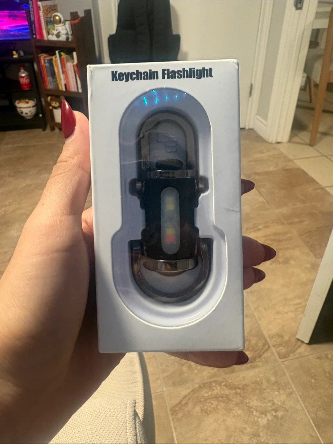 3-in-1 Rechargeable Keychain Flashlight & Power Bank - photo 2