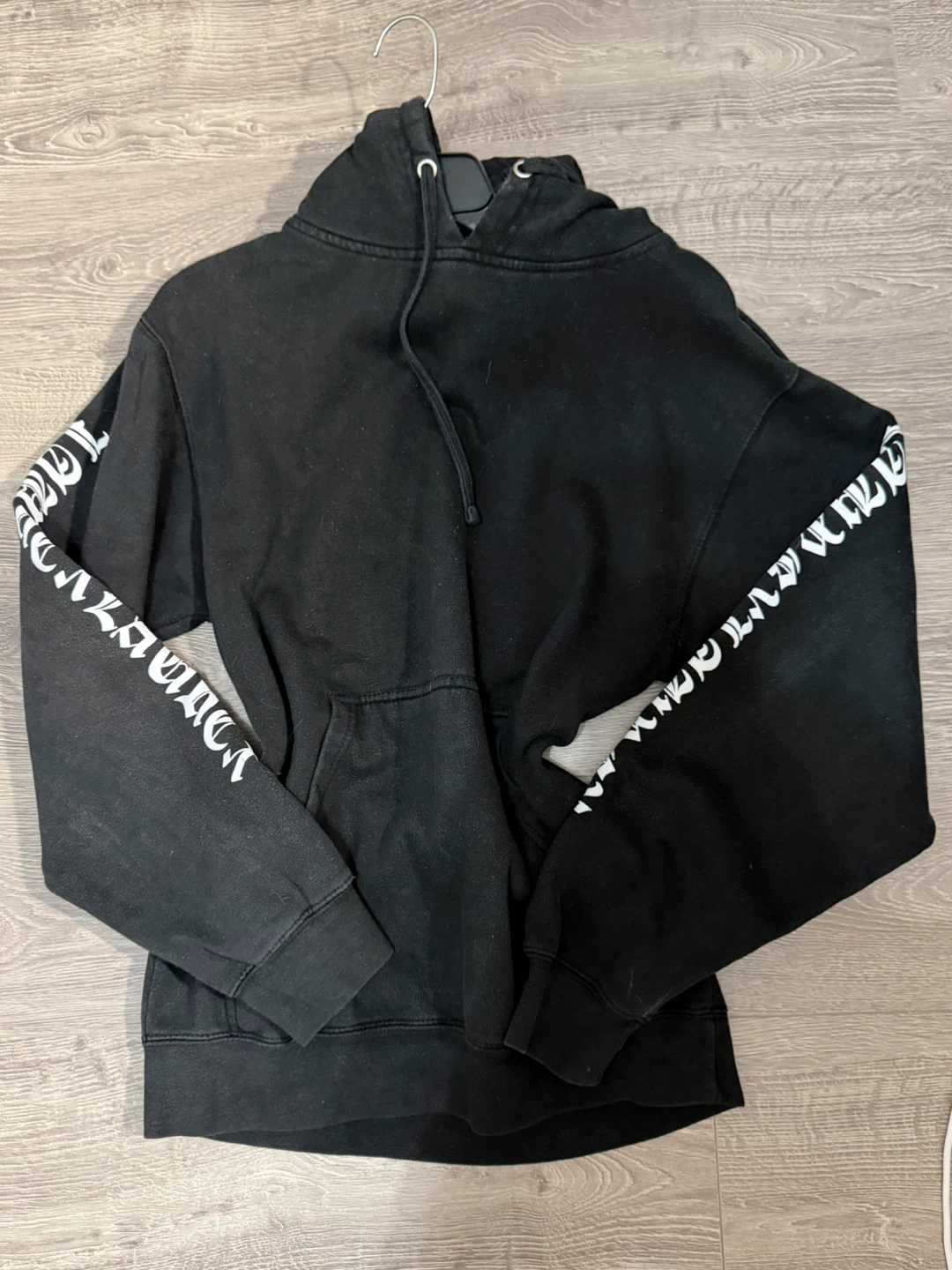 Black Hoodie Chrome Hearts inspired