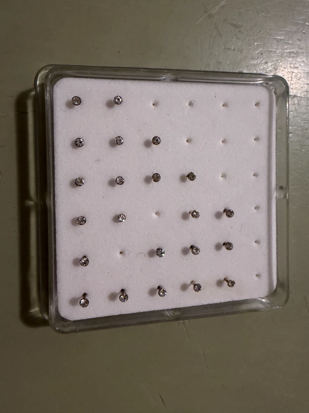 Rhinestone nose stud - photo 3