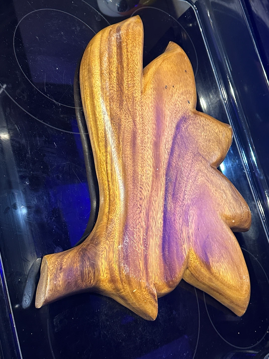 MCM Blair Hawaii Monkeypod Wooden Serving Platter - photo 4
