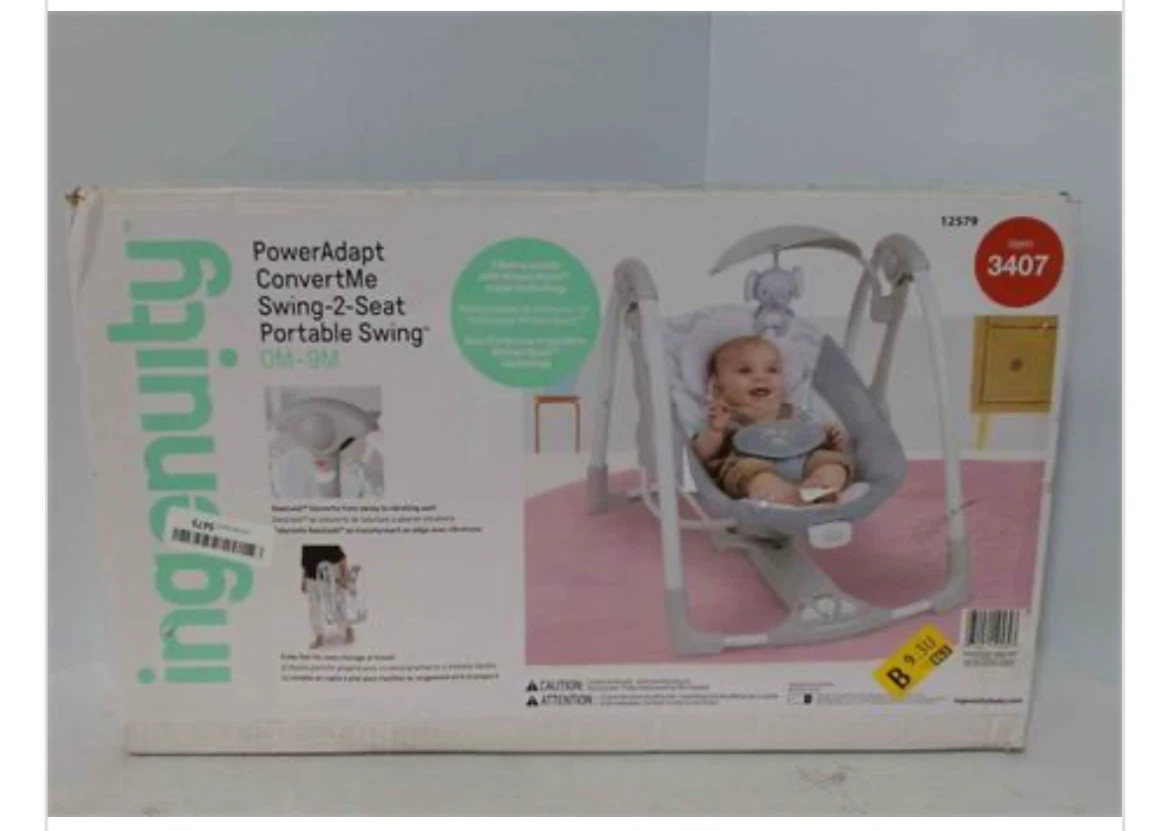 Ingenuity PowerAdapt ConvertMe Swing-2-Seat - photo 4