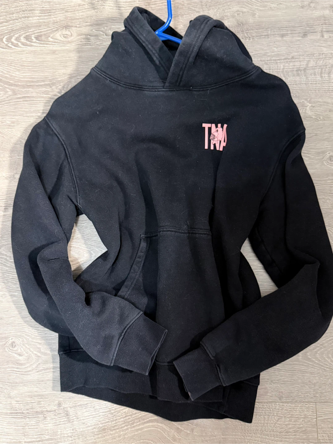 Tna Track Hoodie Black Pink