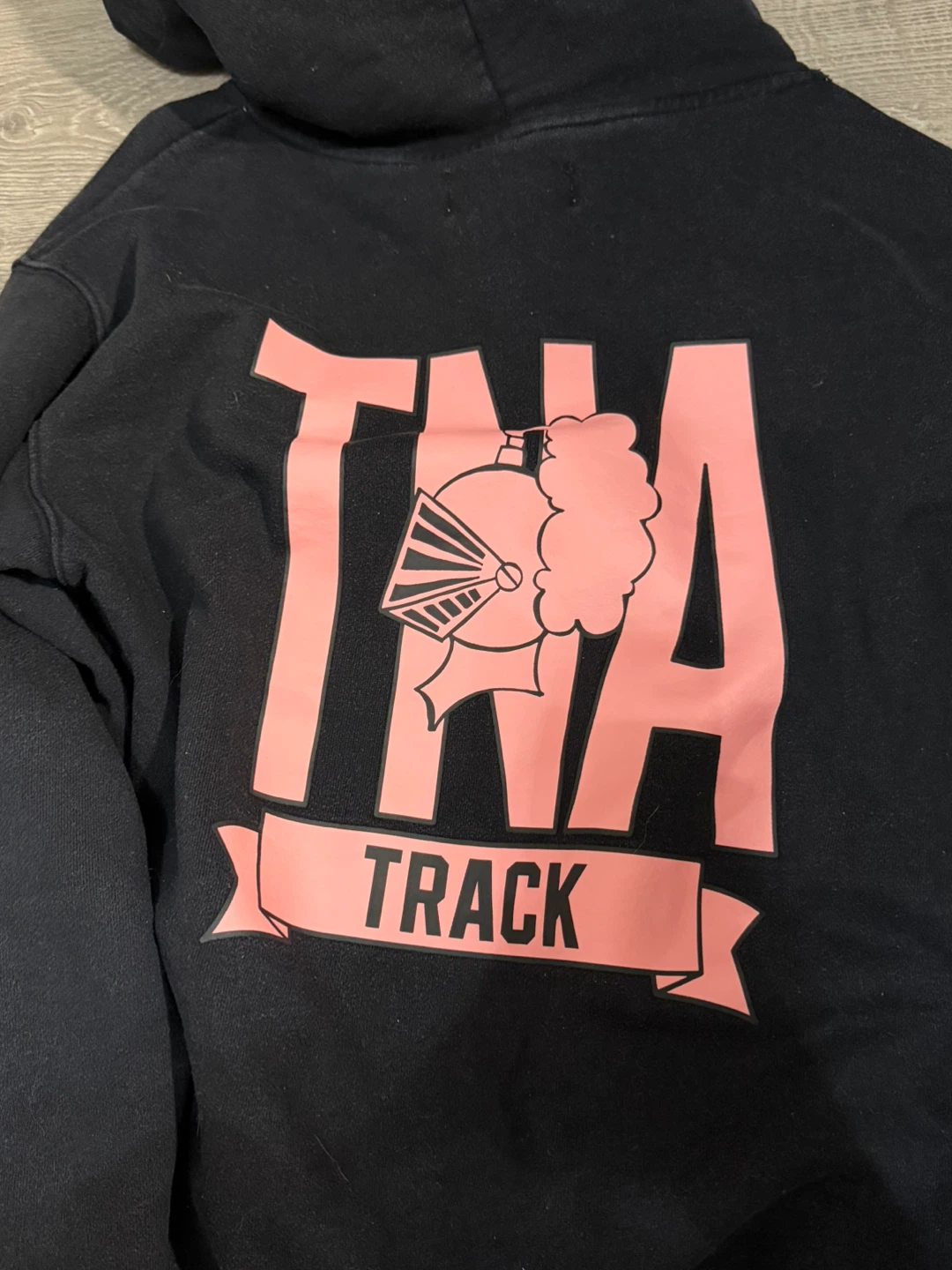 Tna Track Hoodie Black Pink - photo 2