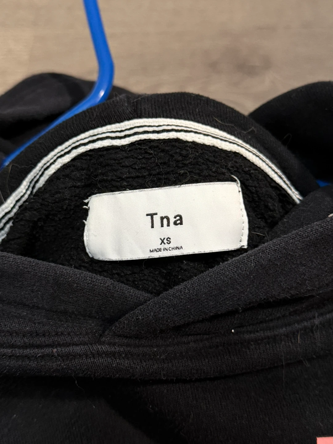 Tna Track Hoodie Black Pink - photo 3