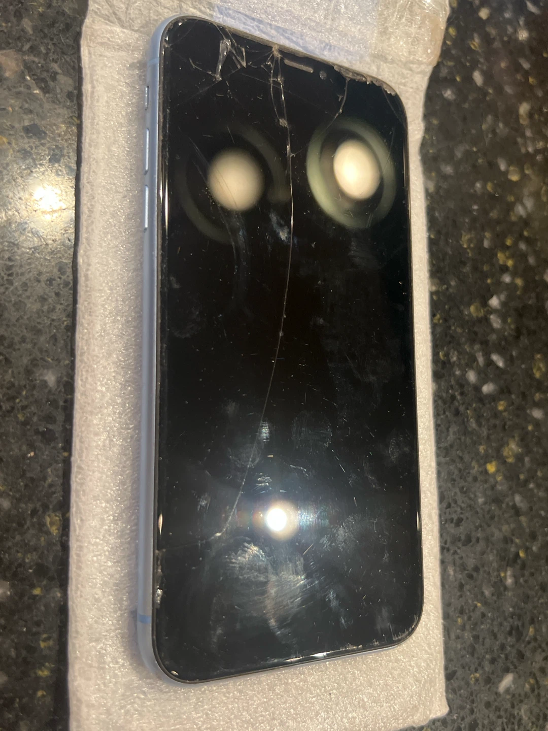 Blue iPhone XR