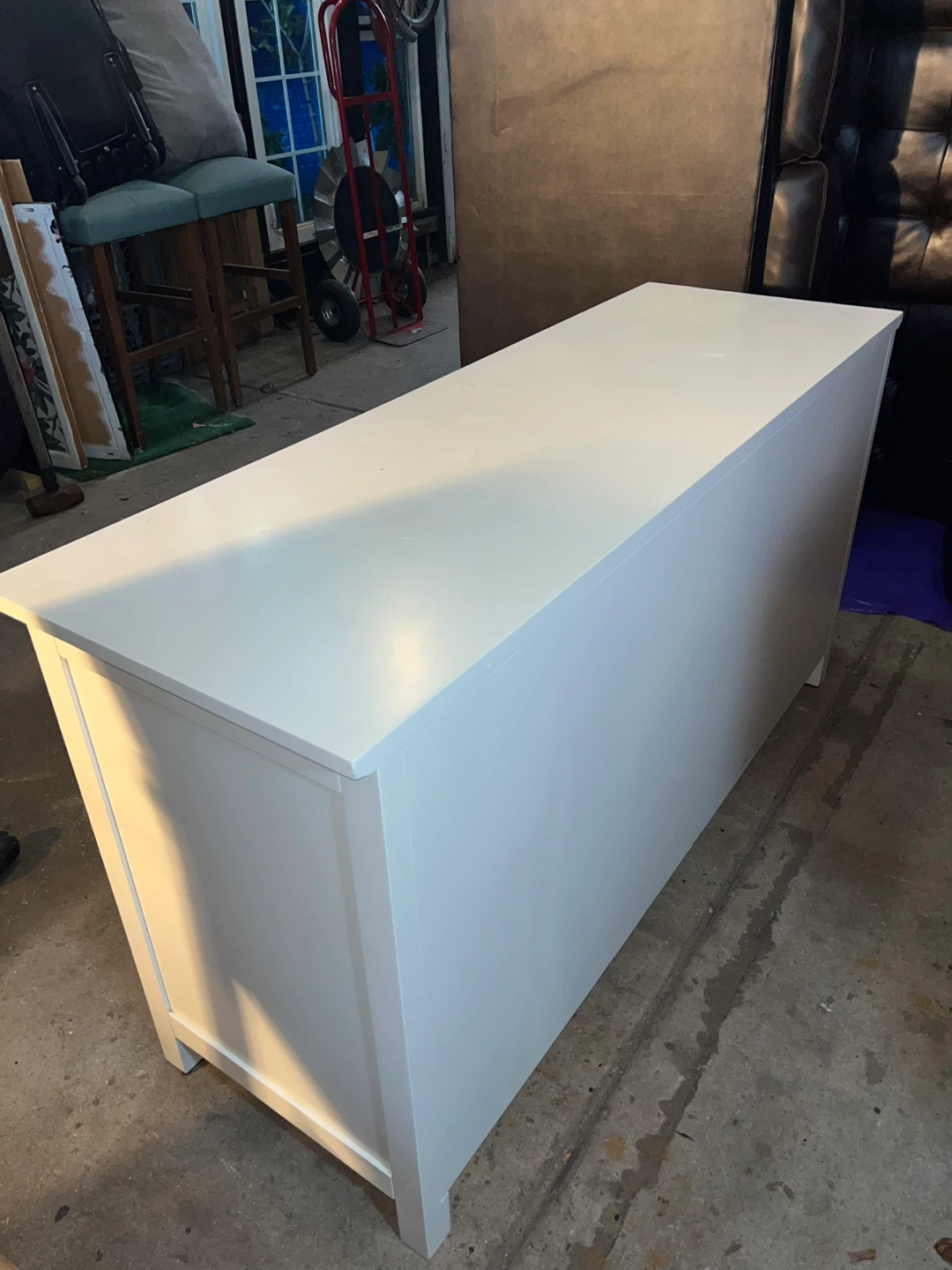 Beautiful White Wood  Dresser with 6 Drawers 🙌 - photo 3