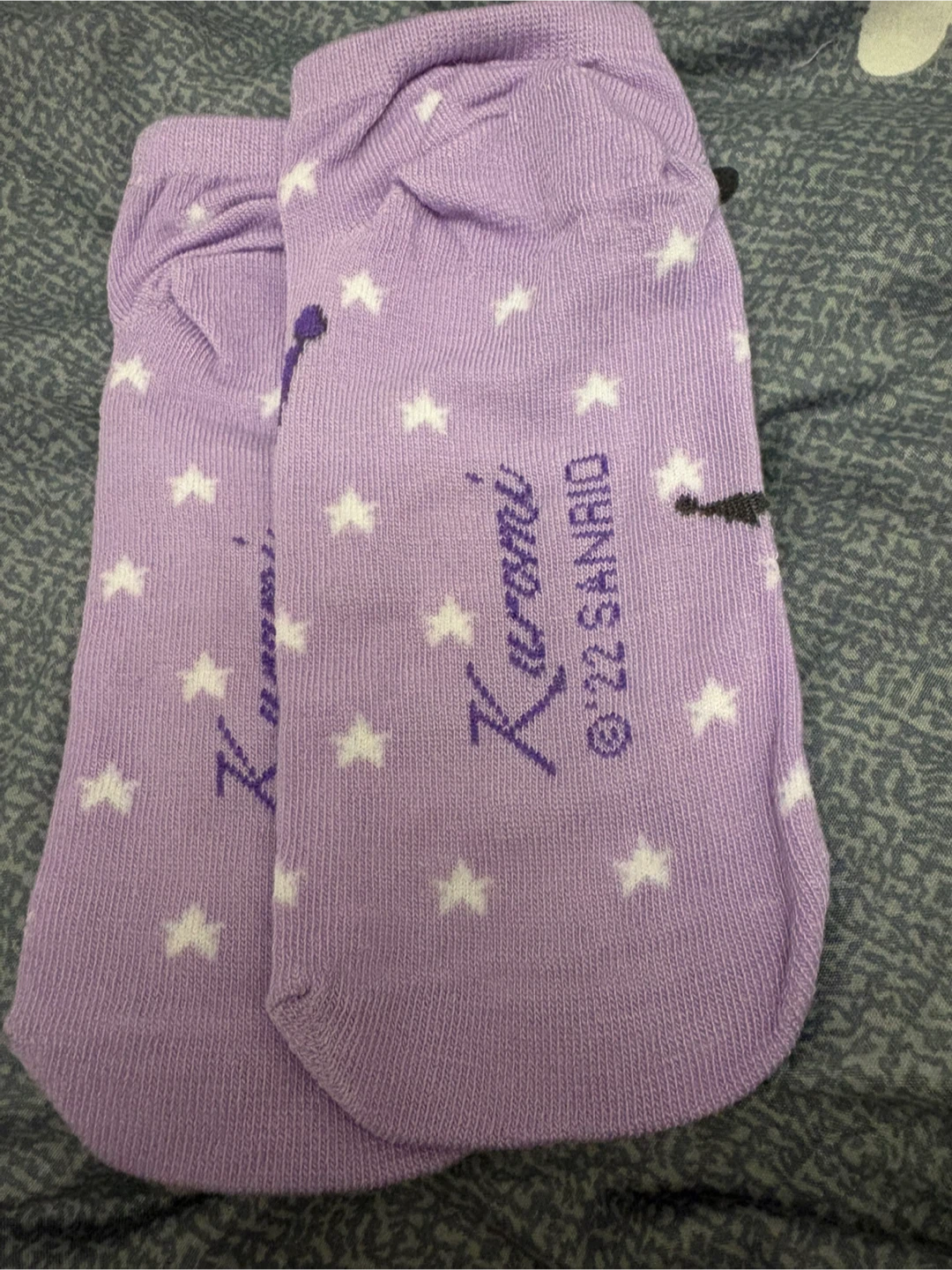 Sanrio Kuromi Purple Star Socks - photo 2