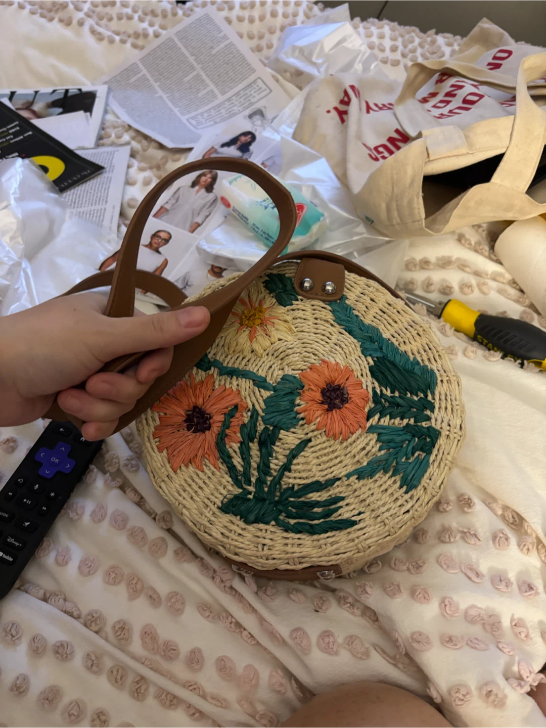 Top Shop woven Crossbody Bag - photo 4